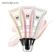 MayCreate отбелевающий крем BB Макияж лица тональный крем день кремы Осветляющий увлажнитель консилер натуральный масло для макияжа