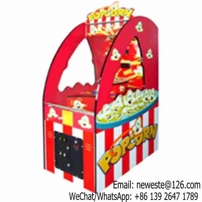 

10pcs, Amusement Coin Operated Popcorn Redemption Arcade Games Machine