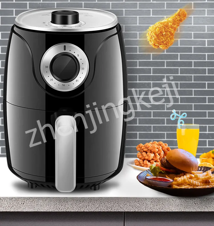 High Capacity Household Intelligent Air Fryer Smoke-free Electric Fryer Fries Machine 2.6L Multifunction Low Fat Non-stick Pan