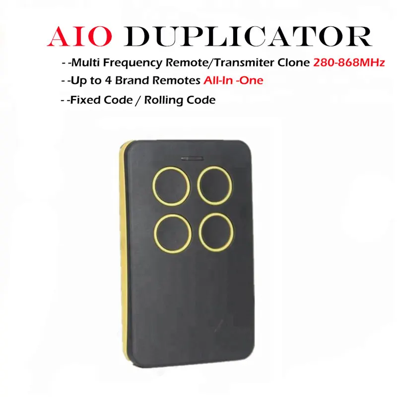 

DOORHAN NICE FAAC Replacment AIO Duplicator Rolling code ALL IN ONE 280-868MHz Top Quality