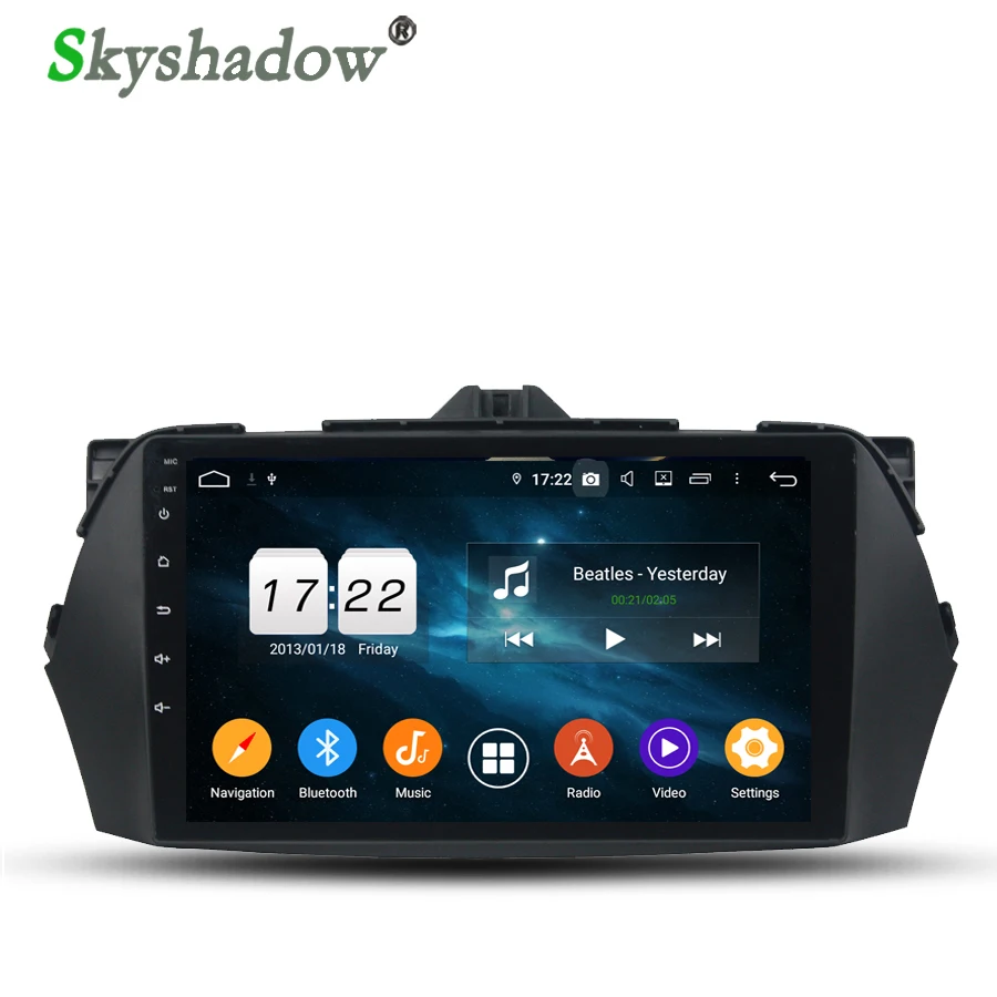 Sale DSP Android 9.0 4G RAM 32GB Octa core Car DVD Radio Player GPS Map RDS wifi Bluetooth 4.2 For SUZUKI CIAZ 2013 - 2016 2017 3