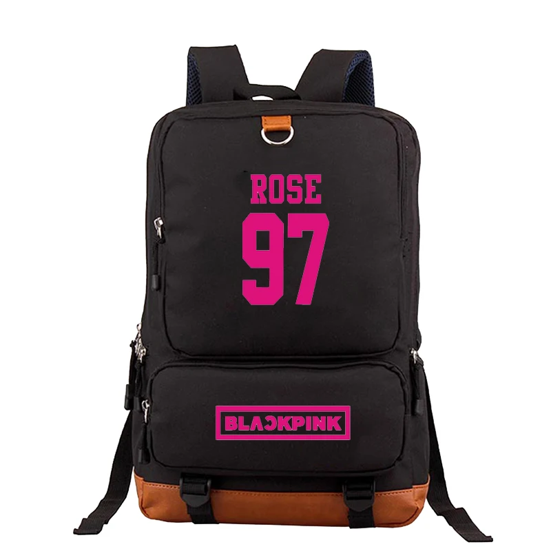 

BLACKPINK Daily Backpack Students Daily Fashion Cool Casual High Quality Rucksack Fashion Men Women Teens Knapsack