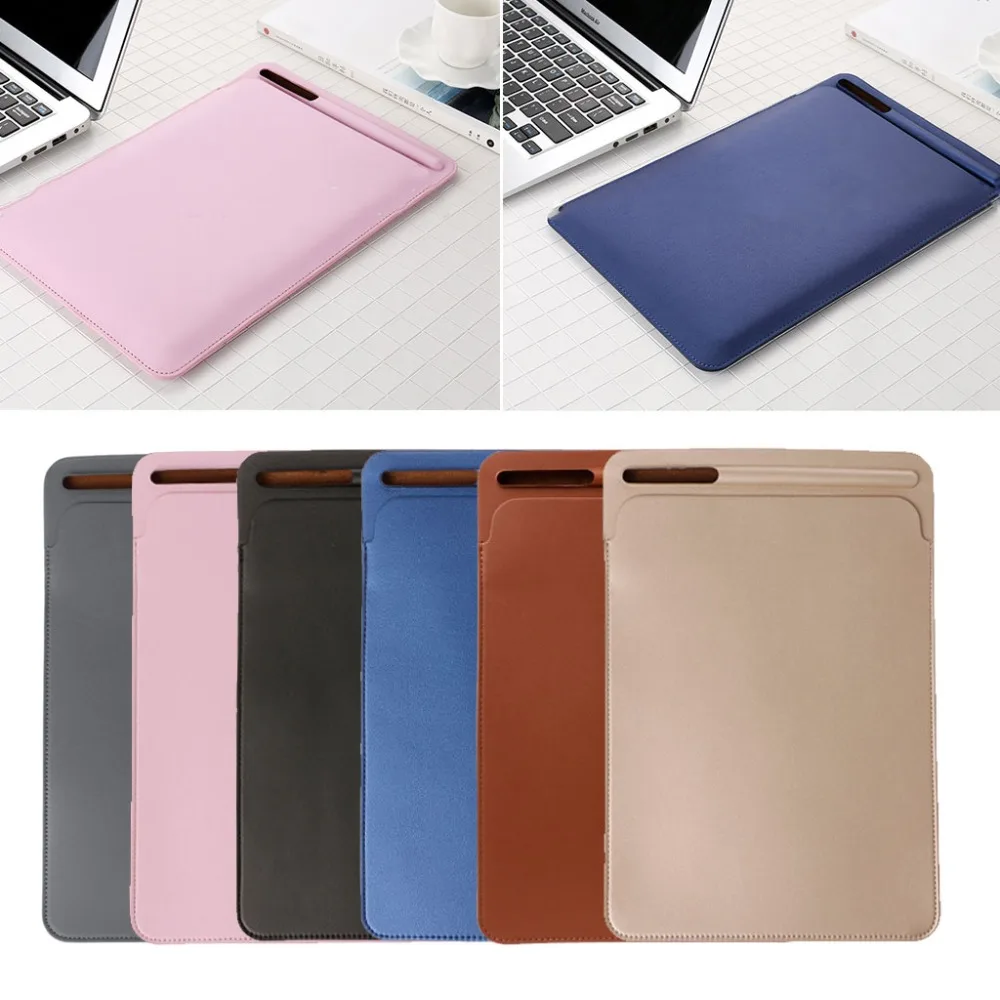 

Fashion Multicolor Faux Leather Sleeve Case Pouch Bag Cover With Pencil Slot For iPad Pro 9.7 10.5 Inch High Quality C26