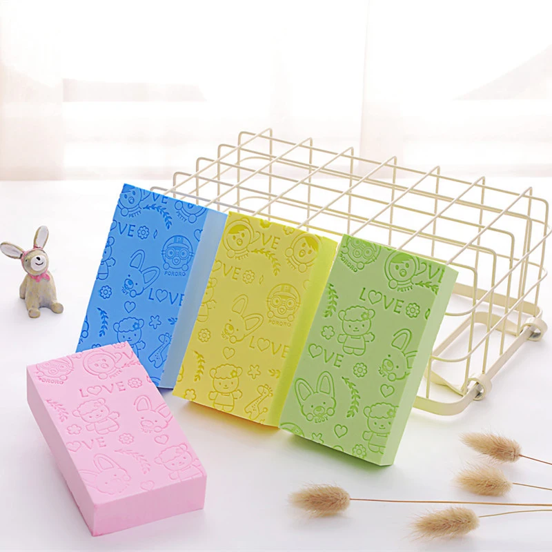 High Quality Bath Sponge Exquisite Smooth Skin Bathing Sponge Adult Baby Body Wash Brush Clean Scrub Dead Skin Bathing Supplies