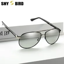 SHYBIRD фотохромные солнцезащитные очки для женщин HD поляризованные солнцезащитные очки для женщин Хамелеон Солнцезащитные Очки Пилот классический большой размер очки для вождения