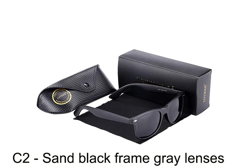 C2-Sand black frame gray lenses
