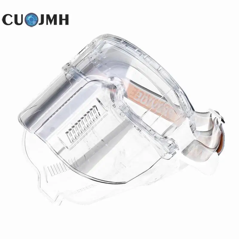 

Kitchen Prevent Lampblack Mask Transparent Detachable Pc Lenses Goggles Heat Proof Headset Breathable Protective Mask