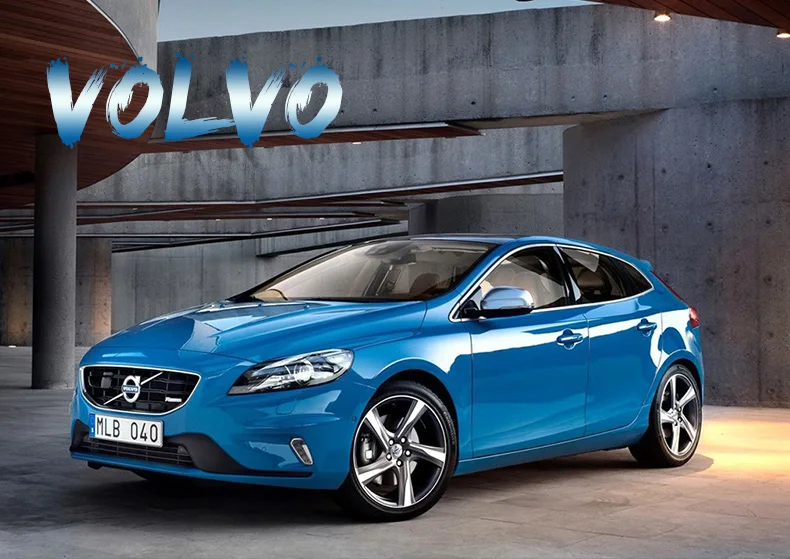 Скорости полета для Volvo V40 аксессуары для Volvo V40 2012 2013 Наклейки интерьерные Нержавеющая сталь AC Outlet кадр вентиляционное отверстие