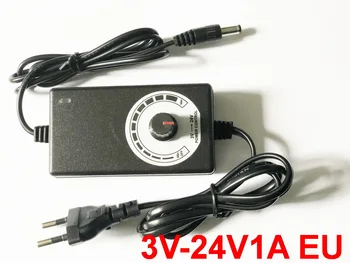 

100PCS adjustable ON/OFF DC 3V-12V2A 9V-24V 1A 3V-24V 1Aof voltage3V/4.5V/5V/6V /9V /13.5V/15V 18 V-24V power supply adatper