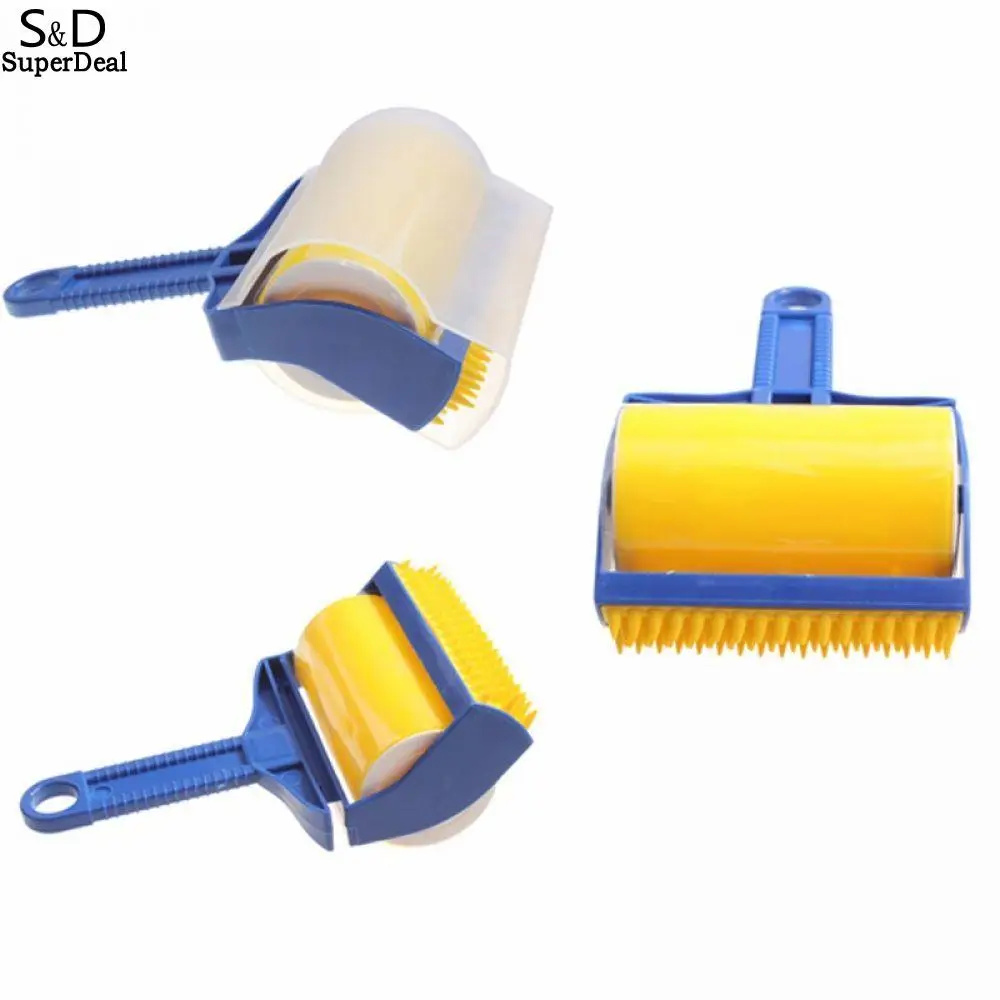 

2018 Cleaner Sticky Remover Pet Rubber Brush Wool Sticking Brush Hair Picker Cleaning Reusable Roller Catcher Clothes Lint