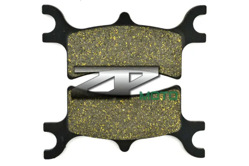 Organic Kevlar Brake Pads For POLARIS 500 Sportsman HO 2008 Rear OEM