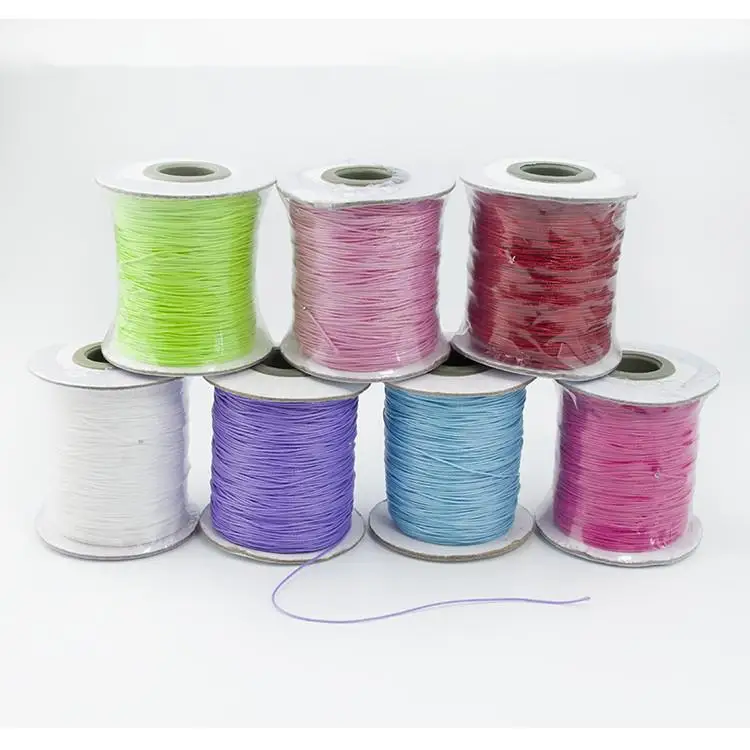 

23 Colors Pick, 2mm Round Korea waxed thread Cord, Wax Line / Rope / Cords for Necklace Bracelet DIY Jewelry Findings CX12.3