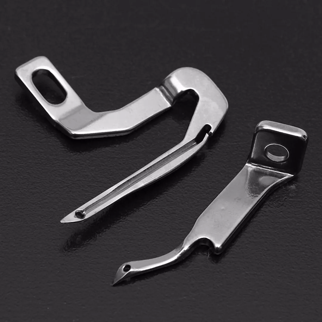 1 Set Silver Metal Lower + Upper Looper for Singer Serger 14SH Series 14SH-654 14SH644