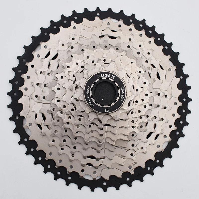 

11-46 Ultralight bicycle freewheel sprocket cdg bike cassette 11 speed mtb cog velocidade mountain free wheel 46T 660g Silvery