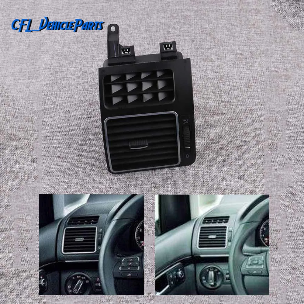 

Dashboard Front Left Chrome AC Air Vent Outlet 1T0819703A 1T0819703E 1TD819703A For VolksWagen Touran 2003-2015