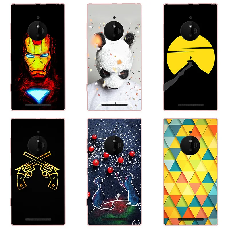 For Nokia Lumia 830 Case Hard Plastic Back Cover Cases Painting Abstract Patterned Shell Skin |