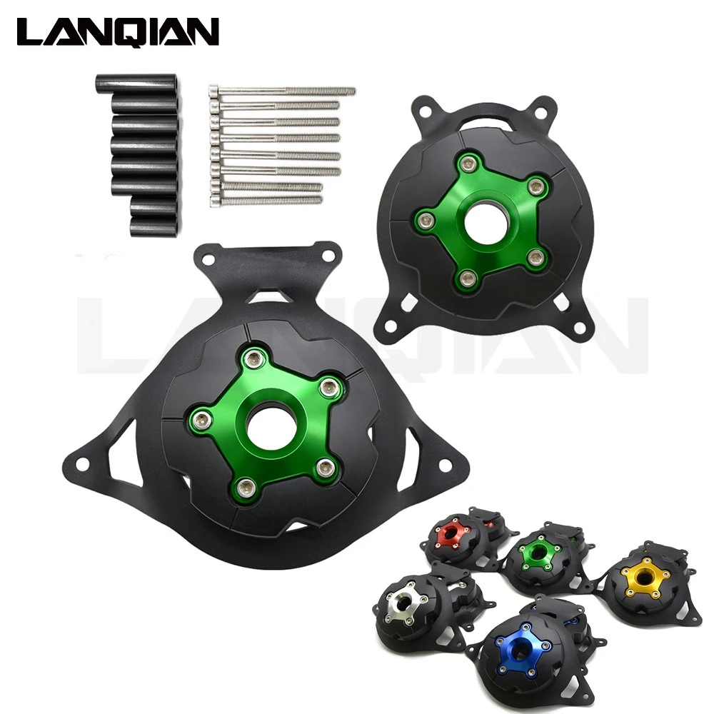 For Kawasaki z750 Z800 2013-2016 2017 2018 2019 2020 Motorcycle Engine Cover Protective Protector Z750/Z800 LOGO | Автомобили и