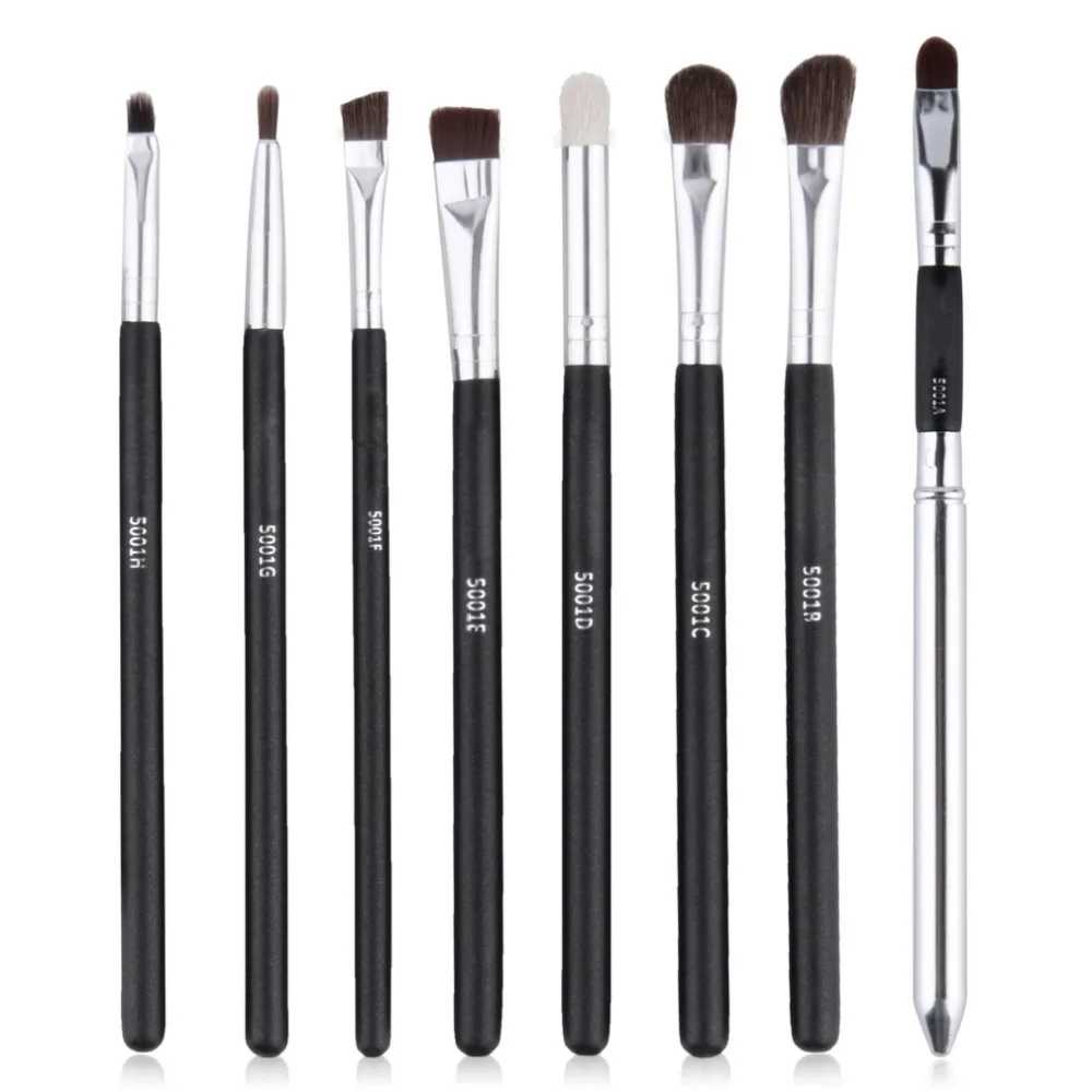 New 8PCS Makeup Brushes Set Eye Brushes Set Eyeliner Eye Shadow