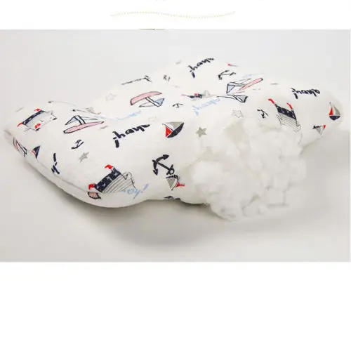 Новорожденный ребенок подушка пены памяти позиционер предотвратить плоскую голову анти-ролл Милая подушка для младенца