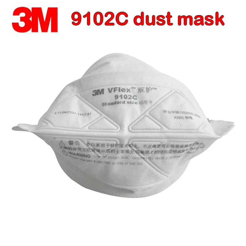 

3M 9102C 25PCS Original Dust masks Foldable Particulate matter Respirator Mask KN90 Standard Dust mask
