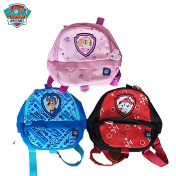 

2019 Genuine PAW Patrol Baby Boy girl 23cm cute bags chase marshall skye Children Cartoon Toy Backpacks for age 1-3 years