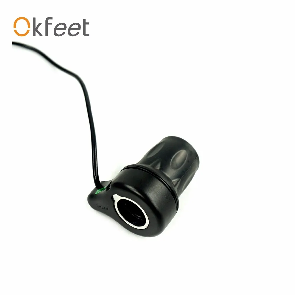 Flash Deal okfeet Ebike Throttle Handle FT76X Left 20X Right Half Twist Throttle for  E-bike Wuxing Brand  24V / 36V 48V / 60V / 72V 10