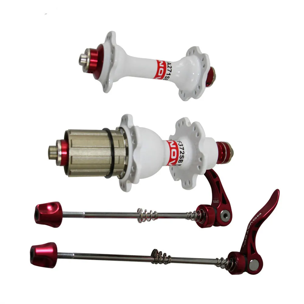 

Novatec Hub A271sb F372sb For Carbon Road Bike 20/24 Holes White 1 Pair Bicycle Accessories