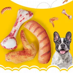 Собака игрушки-Жвачки холст Укус устойчивостью скрипучий жевать игрушка для собак на основе натуральных компонентов Моделирование