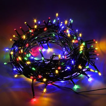 10M 20M 30M 50M 100M Dc 24V Led Fairy String Lights Outdoor Waterdichte Vakantie kerstbomen Xmas Party Wedding Garland Light