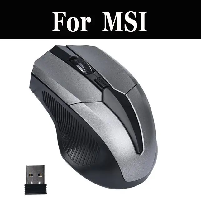 Оптическая мышь Беспроводная USB для ноутбука ПК компьютер MSI Leopard GF62 7RE 2025 GF63