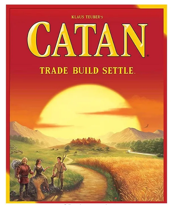

Catan Board Game Family Fun Playing Card Game Educational Theme English Fun Cards Game Indoor Table Party Game 1.2kg