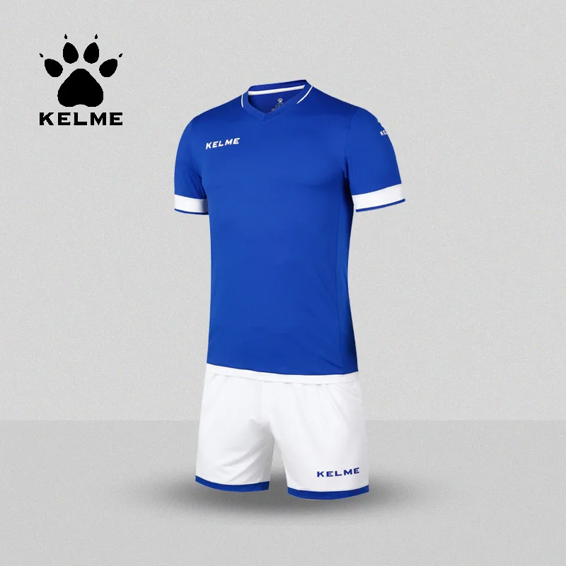 

Team Soccer Jersey Support Customized template jersey Short - sleeved training suit Men's Jersey KELME K15Z203