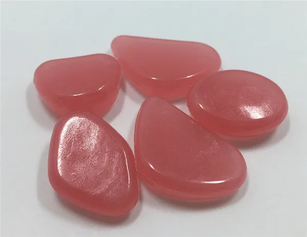 Colorful Artificial Luminous Stones 50pcs Garden Pebbles - 10