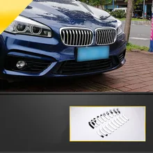 Lsrtw2017 in acciaio inox anteriore della griglia dell’automobile netto trim per bmw serie 2 Active Tourer F45 2015 2016 2017 2018 2019 218i 220i