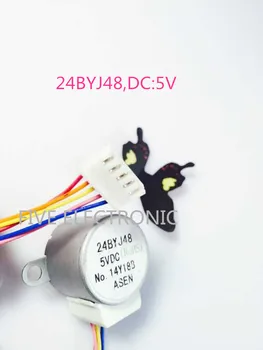 

24BYJ48-5V 4 phase 5 wire Gear Motor+XH leadwire Step Motor. use for air ducting Air-condition/Security surveillance camera