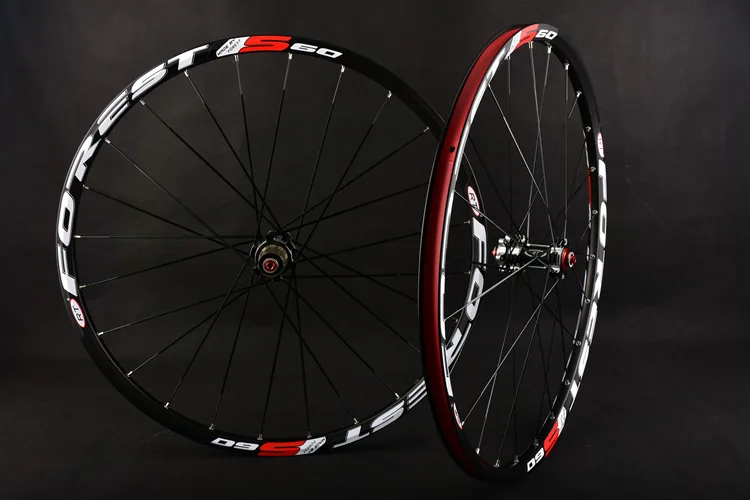 Top Bicycle Wheel 26/27.5er MTB 24Holes 7075 alloy CNC Disc brake wheels 5 bearing wheels 8/9/10/11 Speeds Bicycle Parts 1