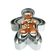 Нержавеющая сталь и пряничным человечком для нарезки печенья в виде металлических 3 шт./компл. костюм для мальчиков форма для выпечки тортов риса формованные