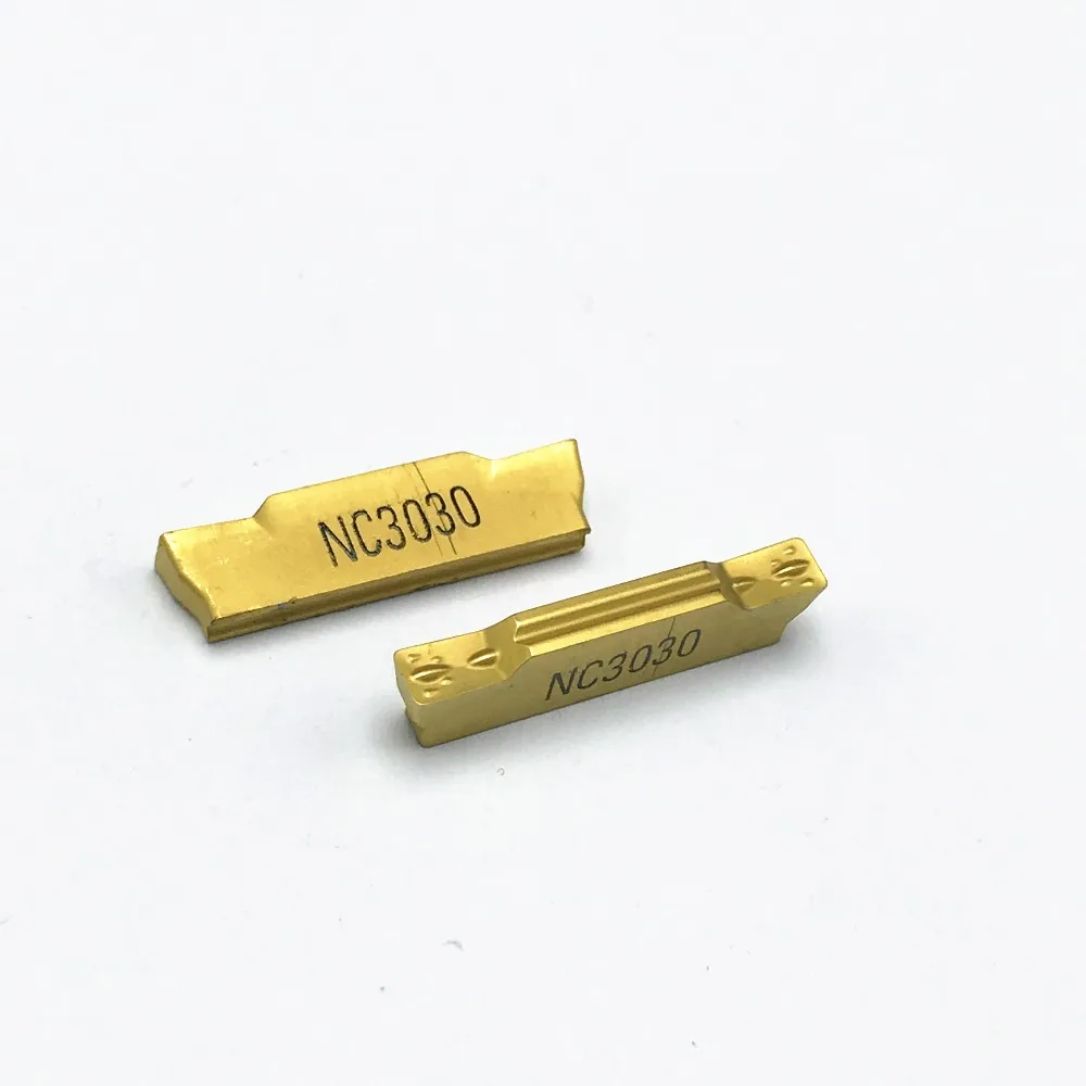 

10pcs MGMN300 M NC3030 Turning Tools carbide inserts MGMN 300 lathe cutter CNC Parting and grooving part of