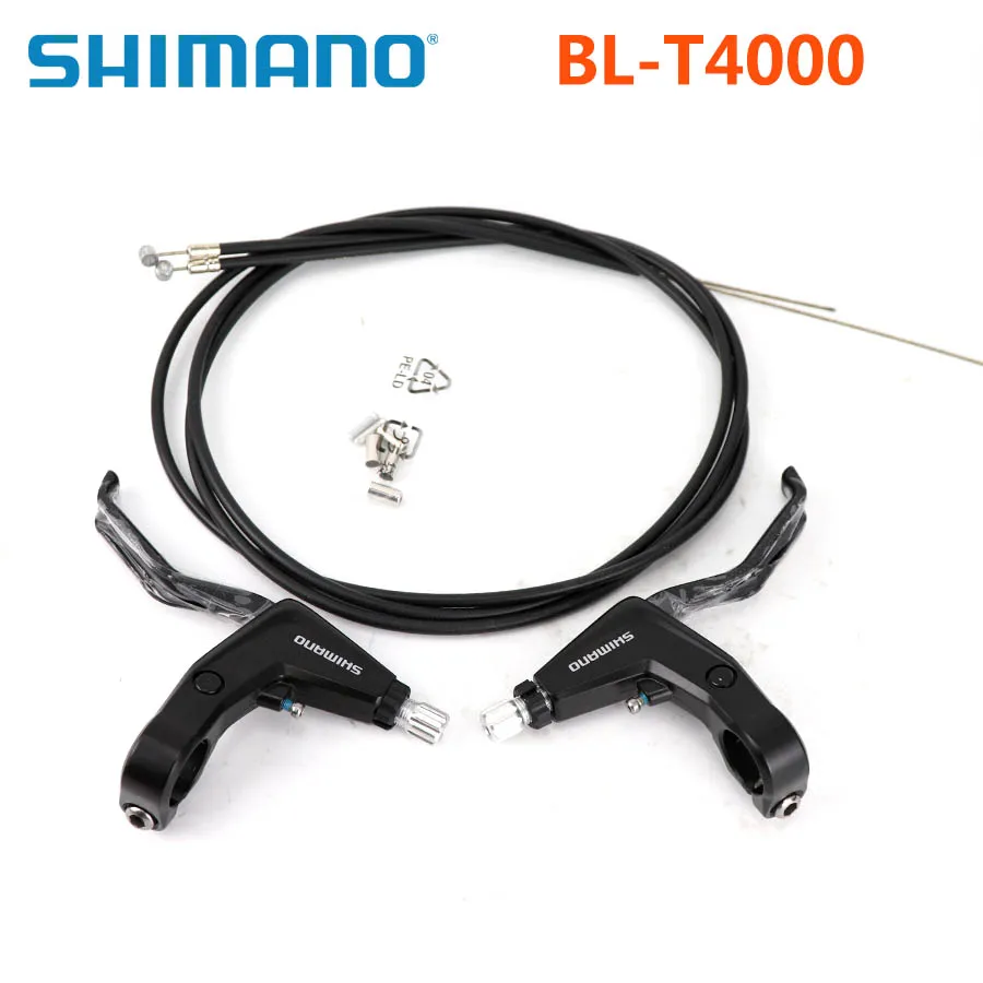 Shimano BL-T4000 v-рычаг тормоза для горного велосипеда рычаг тормоза 2 пальца тормозной рычаг с анодированные алюминиевые велосипедные детали пара