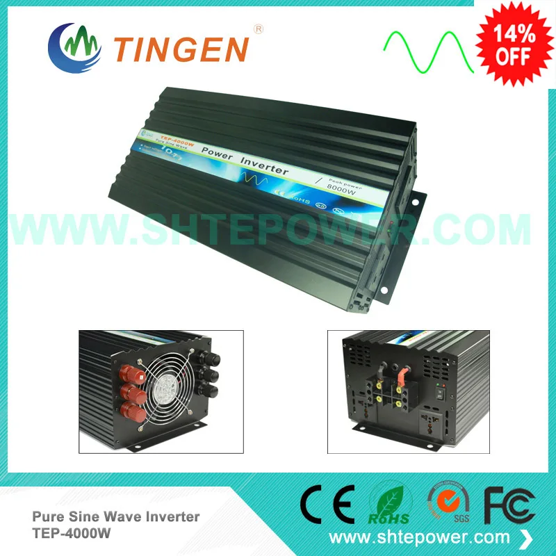 

4000w 4kw off grid system home use dc to ac pure sine wave power inverters 50Hz 60Hz 220v 230v 240v