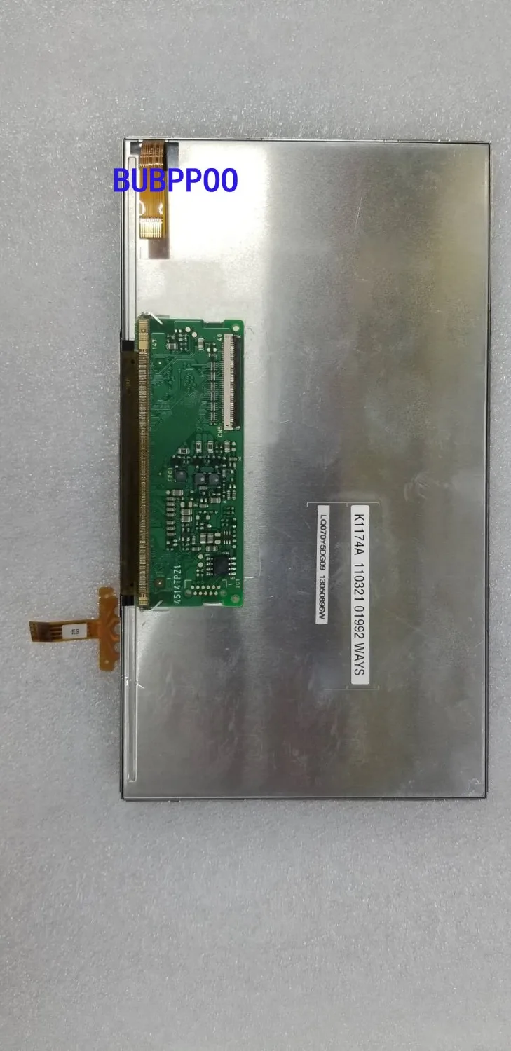 Original Módulos Lcd de Polegadas Lq070y5dg08 Touchscreen Lq070y5dg09 Novo