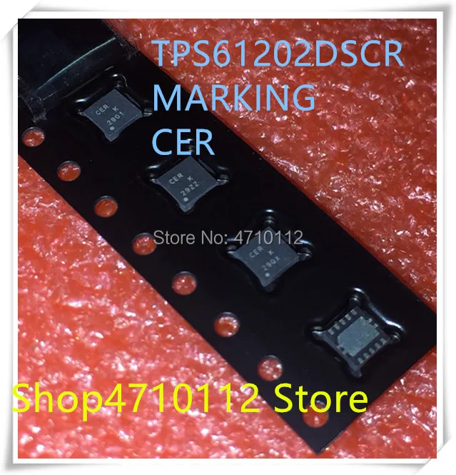 NEW 10PCS LOT TPS61202DSCR TPS61202 MARKING CER WSON 10 IC