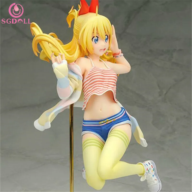 Anime Nisekoi Chitoge Kirisaki  Model Toy In Box Collection 9" PVC Action Figure 