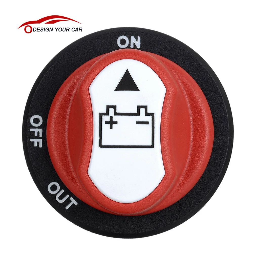 

On / Off Car Battery Switches MAX 50V 50A CONT 75A INT with Connection Cable
