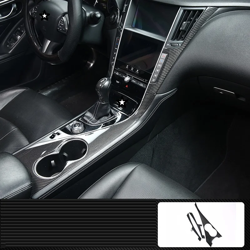 

Control System Door Cup Interior Promote Chromium Automovil Auto Trim Car Styling Mouldings Modification 18 19 FOR Infiniti Q50