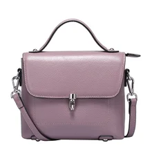 2016 new style women Genuine leather Crossbody Bag Fashion Small Women Shoulder Bag famous brand luxury