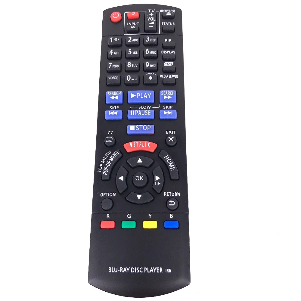 Новый пульт дистанционного управления для Panasonic IR6 BD/TV Blu Ray player|remote control|remote control