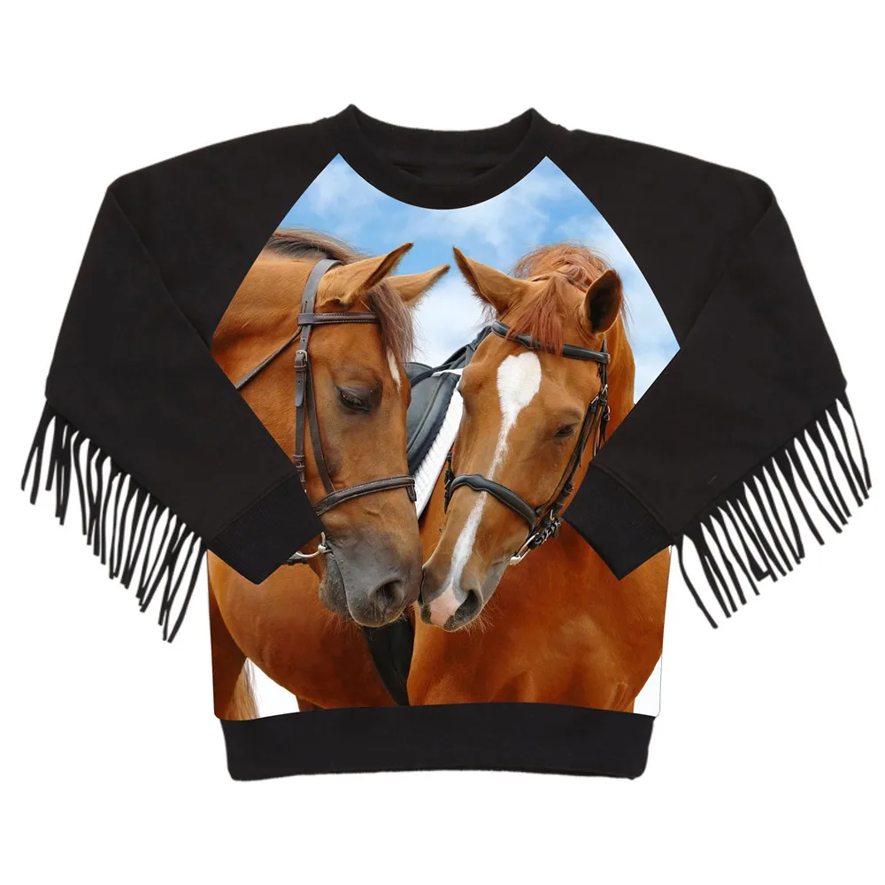 tassel boy girls jacket coat winter children jackets cool girl kids Two