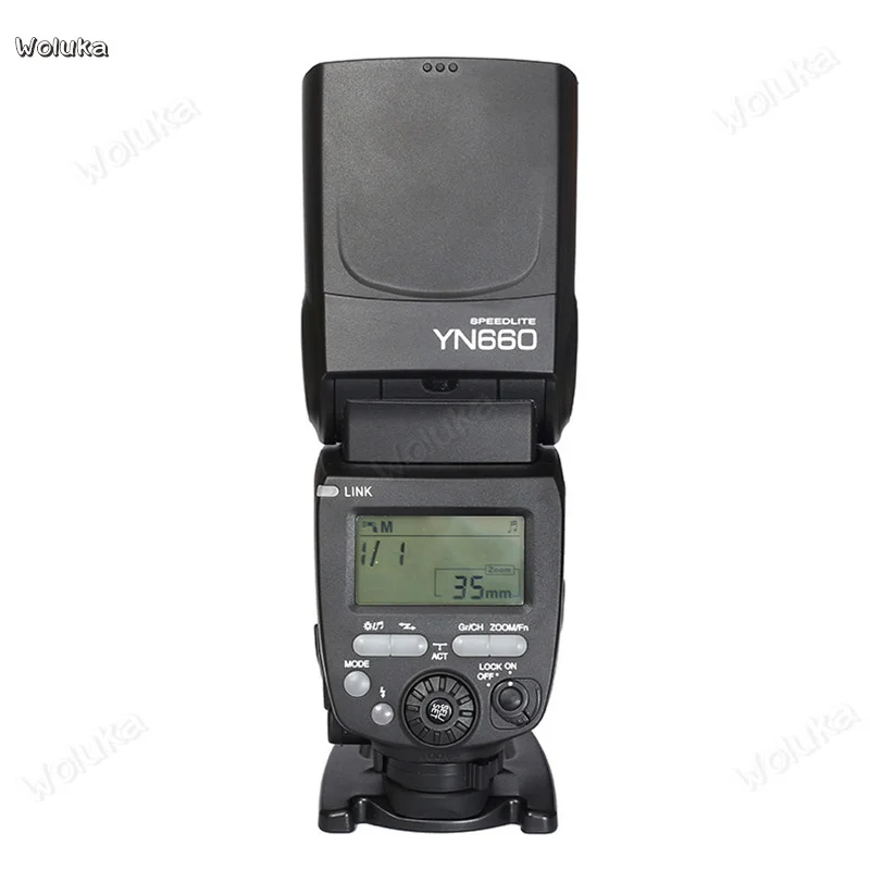 YN660 GN66 Flash Speedlite with a Built-in 2.4 GHz Wireless Transceiver and Master Slave Modes-Compatible For C/N/P CD50 T07 | Электроника