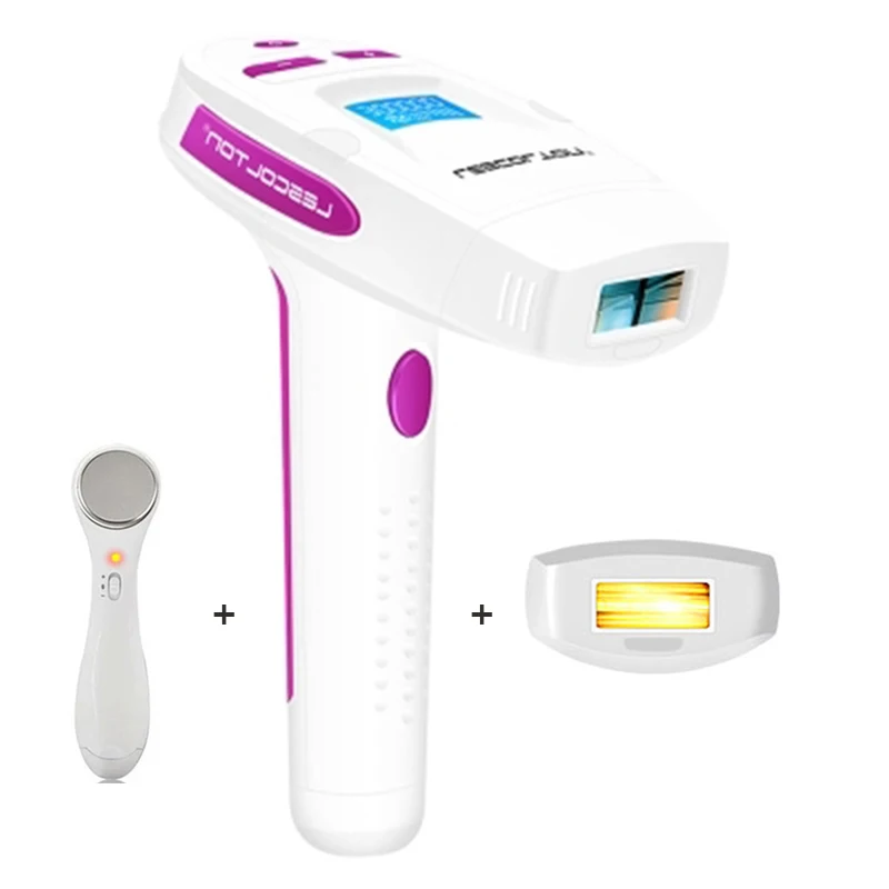 

2 IN 1 Hair Removal Electric Laser Hair Epilator Depilador Laser LCD Display Permanent Hair Removal Device 300000 Pulses